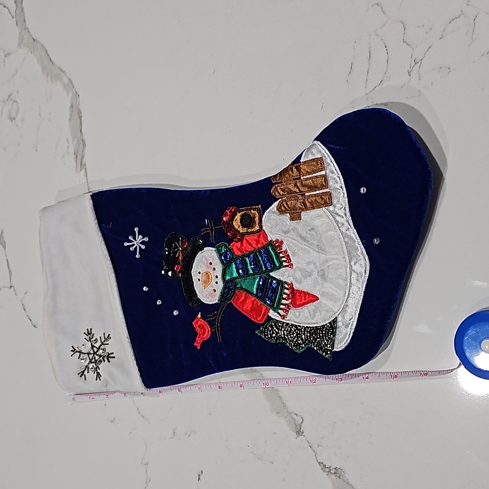 Christmas Stocking Snowman